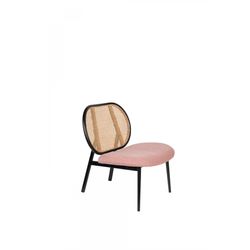 Zuiver Spike Lounge Chair Naturel/Roze