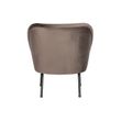 Afbeelding van BePureHome Vogue Fauteuil Fluweel Nougat