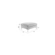 Afbeelding van Zuiver Summer Hocker Antraciet