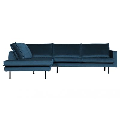 BePureHome Rodeo Hoekbank Links Blauw BePureHome Rodeo Hoekbank Links Blauw