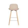 Afbeelding van Zuiver Albert Kuip Counter Stoel Taupe