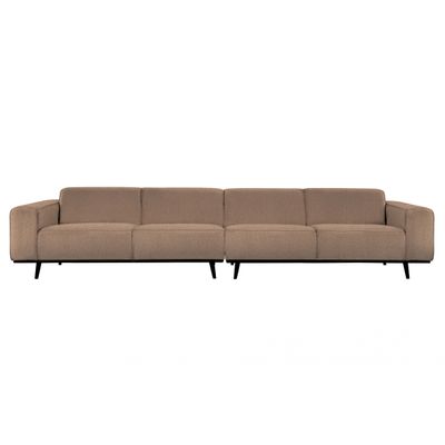 BePureHome Statement XL 4-zits Bank Bouclé Nougat BePureHome Statement XL 4-zits Bank Bouclé Nougat