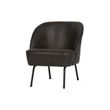 Afbeelding van BePureHome Vogue Fauteuil Eco Leder Zwart