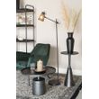 Afbeelding van White Label Living Lounge Chair Bon Velvet Green