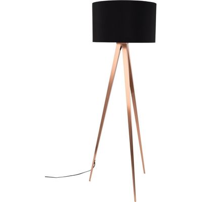 Zuiver Tripod Vloerlamp Koper Zwart Zuiver Tripod Vloerlamp Koper Zwart