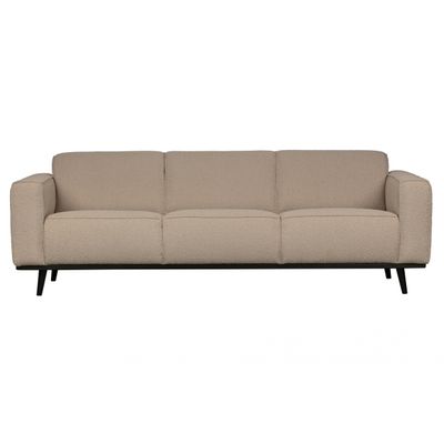 BePureHome Statement 3-zits Bank Bouclé Beige BePureHome Statement 3-zits Bank Bouclé Beige
