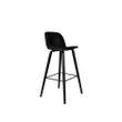 Afbeelding van Zuiver Albert Kuip Barstoel Black