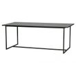 Afbeelding van Woood James Eettafel Zwart