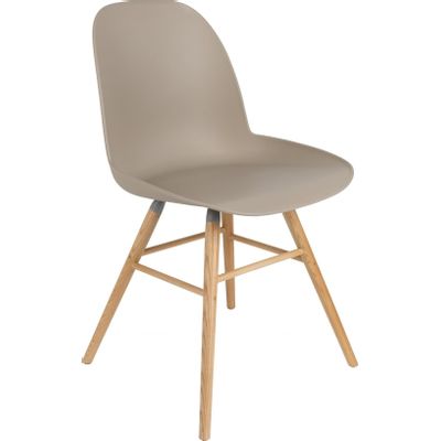 Zuiver Albert Kuip Stoel Taupe Zuiver Albert Kuip Stoel Taupe