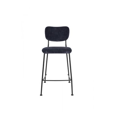 Zuiver Benson Counterstoel Donkerblauw Zuiver Benson Counterstoel Donkerblauw