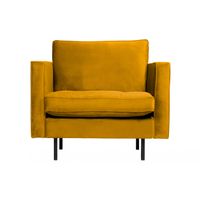 BePureHome Rodeo Classic Fauteuil Oker Geel