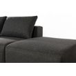 Afbeelding van Zuiver Outdoor Sofa Element Breeze Links Antraciet