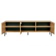 Afbeelding van Woood Exclusive Gravure TV Meubel Naturel