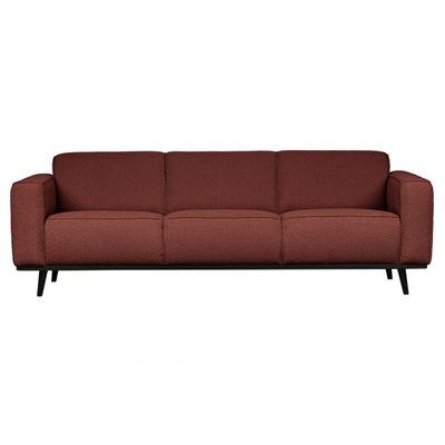 BePureHome Statement 3-zits Bank Bouclé Chestnut BePureHome Statement 3-zits Bank Bouclé Chestnut