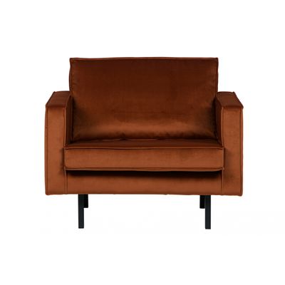 BePureHome Rodeo Fauteuil Velvet Roest BePureHome Rodeo Fauteuil Velvet Roest