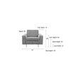 Afbeelding van Zuiver Jean Lounge Chair Latte