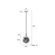 Afbeelding van Zuiver Gringo Flat Plafondlamp Brass