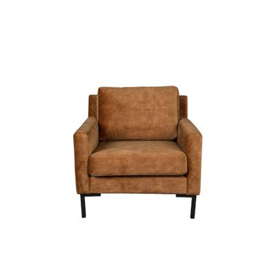 Dutchbone Houda Lounge Chair Caramel Dutchbone Houda Lounge Chair Caramel