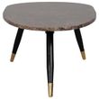 Afbeelding van Richmond Interiors Salontafel Dalton brown emperador (Bruin)