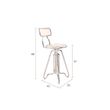 Afbeelding van Dutchbone Counter Stool Ovid Ocean