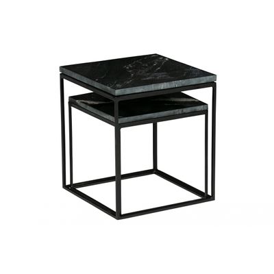 BePureHome Mellow Bijzettafels Zwart BePureHome Mellow Bijzettafels Zwart
