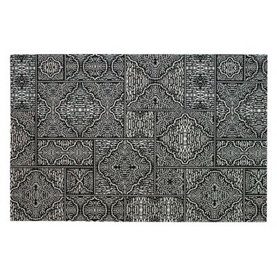 Woood Exclusive Renna Vloerkleed Zwart/wit 155x230cm Woood Exclusive Renna Vloerkleed Zwart/wit 155x230cm