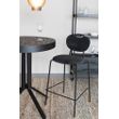 Afbeelding van White Label Living Counter Stool Aspen Black