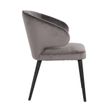 Afbeelding van Richmond Interiors Stoel Indigo Stone velvet (Quartz Stone 101)