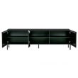 Afbeelding van Woood Exclusive Gravure TV Meubel Zwart
