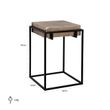 Afbeelding van Richmond Interiors Bijzettafel Calloway champagne gold (Champagne gold)