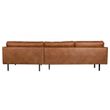 Afbeelding van BePureHome Rodeo Chaise Longue Rechts Cognac