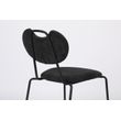 Afbeelding van White Label Living Chair Aspen Black