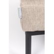 Afbeelding van Zuiver Summer Hocker Latte