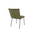 Afbeelding van White Label Living Chair Floke Velvet Olive