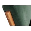 Afbeelding van Woood Mark Fauteuil Fluweel Flesgroen