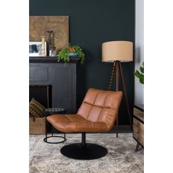 Dutchbone Bar Lounge Chair Vintage Bruin