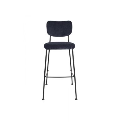 Zuiver Benson Barstoel Donkerblauw Zuiver Benson Barstoel Donkerblauw