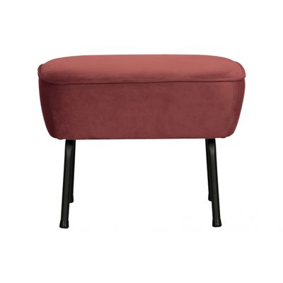 BePureHome Vogue Hocker Fluweel Chestnut BePureHome Vogue Hocker Fluweel Chestnut