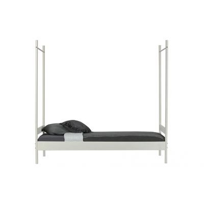 Woood Wendy Hemelbed Metaal Wit 90x200cm Woood Wendy Hemelbed Metaal Wit 90x200cm