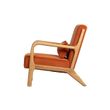 Afbeelding van Woood Mark Fauteuil Fluweel Melon