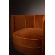 Afbeelding van Dutchbone Flower Lounge Chair Oranje