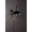 Afbeelding van Dutchbone Devi Wandlamp Zwart