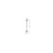 Afbeelding van White Label Living Candle Holder Mana Black M