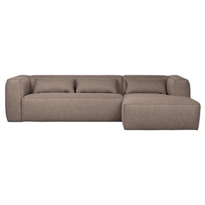 Woood Bean Hoekbank Rechts Taupe Woood Bean Hoekbank Rechts Taupe