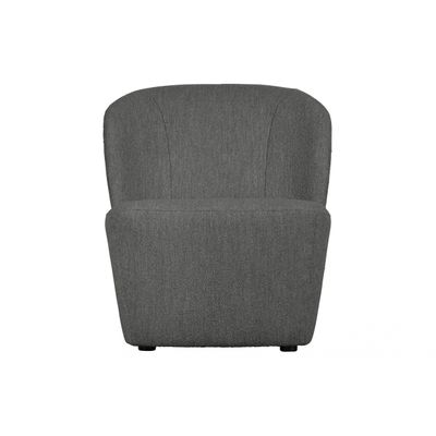 VT Wonen Lofty Fauteuil Bouclé Staalgrijs VT Wonen Lofty Fauteuil Bouclé Staalgrijs