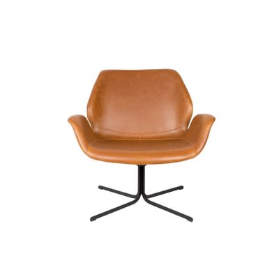 Zuiver Nikki Lounge Chair Bruin Zuiver Nikki Lounge Chair Bruin