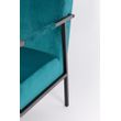Afbeelding van White Label Living Lounge Chair Wakasan Teal