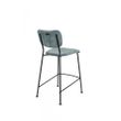 Afbeelding van Zuiver Benson Counterstoel Grijs Blauw