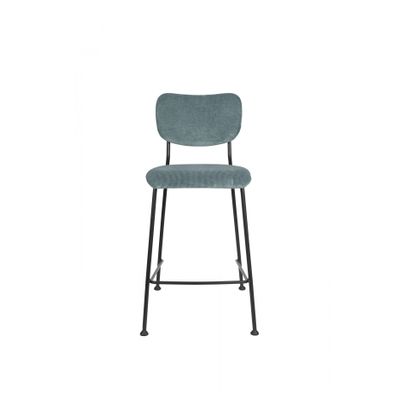 Zuiver Benson Counterstoel Grijs Blauw Zuiver Benson Counterstoel Grijs Blauw