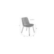 Afbeelding van White Label Living Chair Lionel Beige